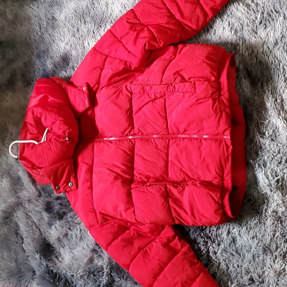 Lucky Brand Hooded Puffer Coat